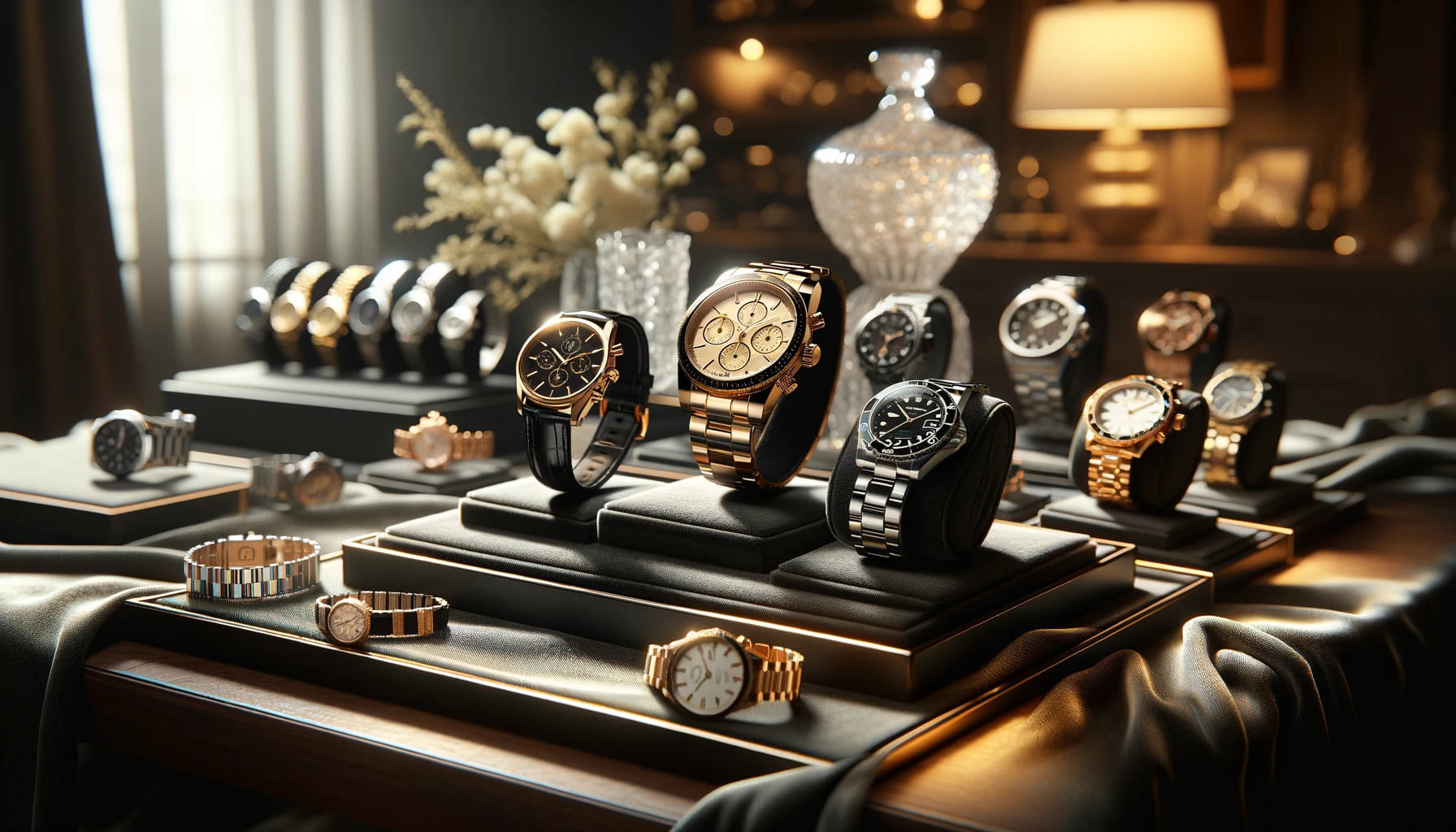 Major luxury watch brands